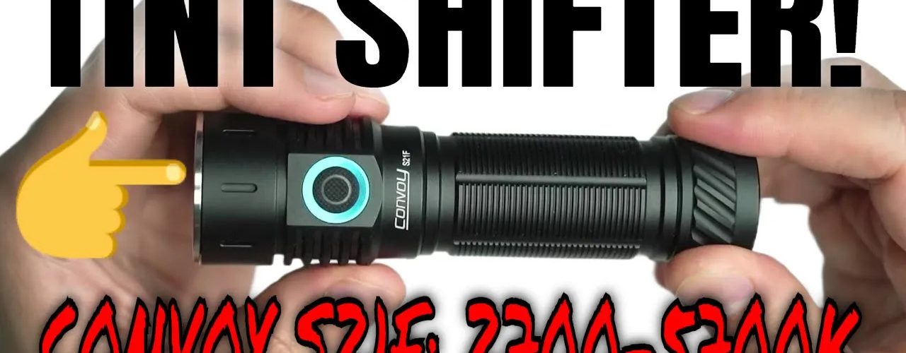 Convoy S21F Review Best Budget Flashlight with TintShifting