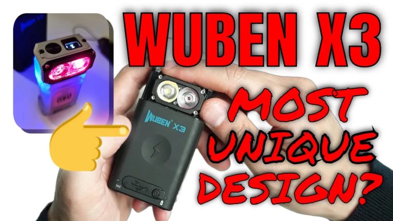 Wuben X3 Flashlight Review: The Future Of Flashlight Technology?