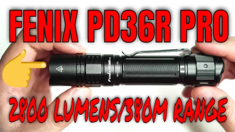 Fenix PD36R Pro: The Most Reliable SFT70 Tactical Flashlight?