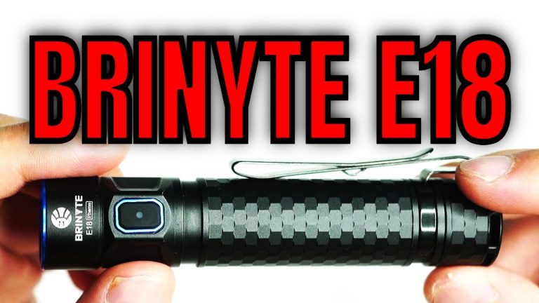 Brinyte E18 Pheme Flashlight Review: Worth Buying?