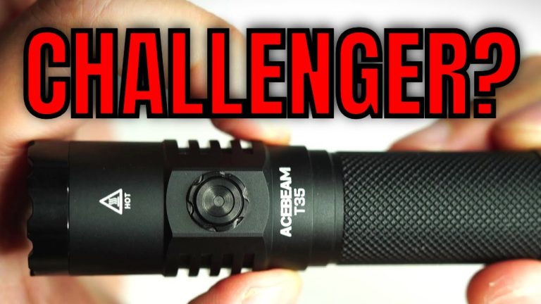 Acebeam T35 Tactical Flashlight Review: Almost Perfect!
