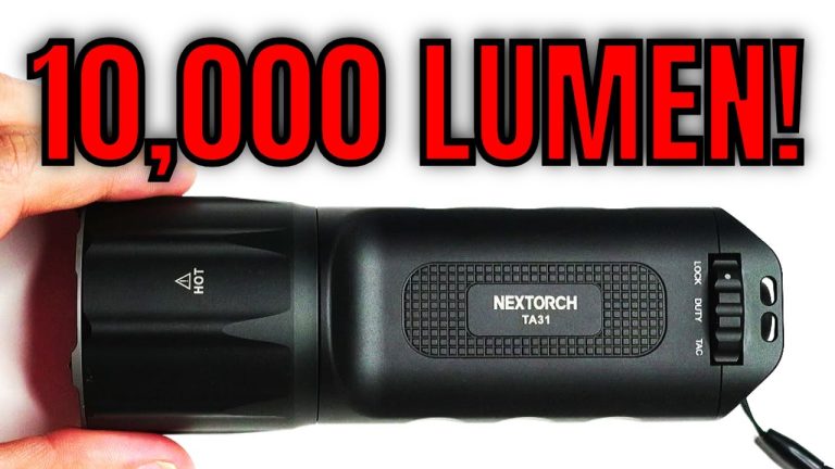 Nextorch TA31 Review: Most POWERFUL Tactical Flashlight?