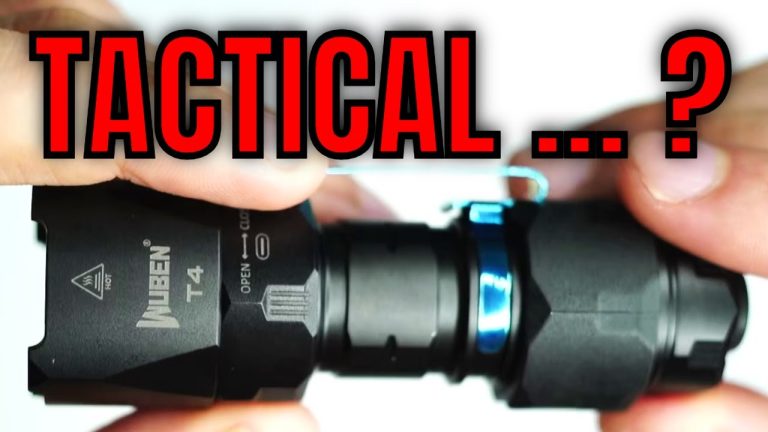 Wuben T4: New Mini Tactical Flashlight Review!