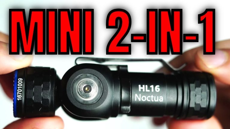 Brinyte HL16: Minature 2-in-1 Flashlight/Headlamp Review!