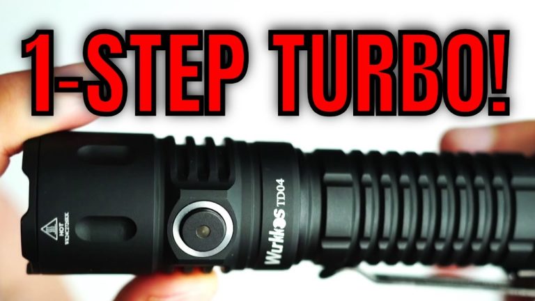A Budget Tactical Flashlight With 1-Step Turbo? Wurkkos TD04