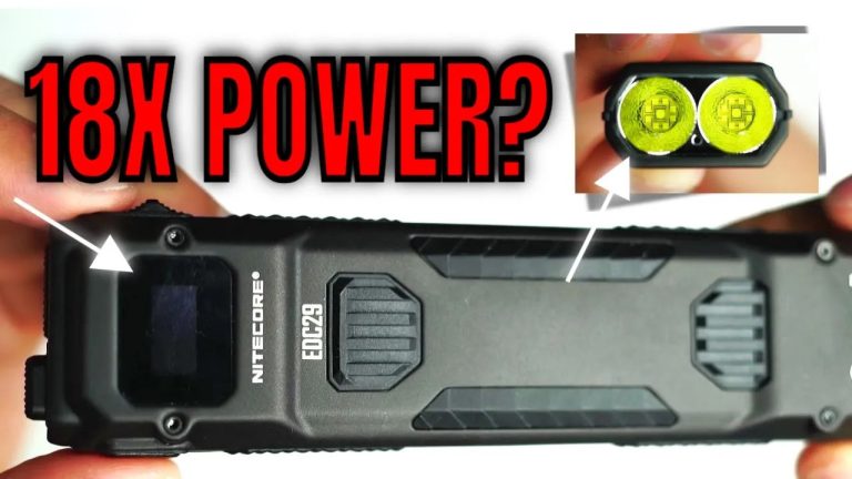 This Changes Everything! Nitecore EDC29 Flashlight Review