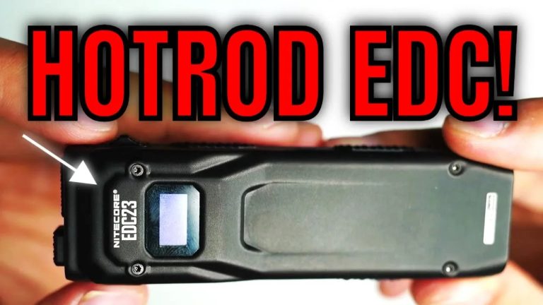 Smallest Tactical Flashlight? Nitecore EDC23 Review