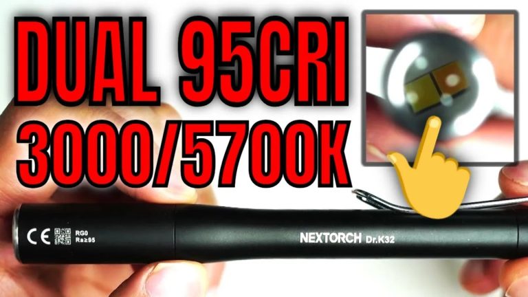 Nextorch Dr.K32: High CRI Penlight for Professionals!