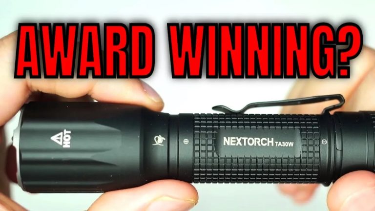 Nextorch TA30W Review: Award Winning Tactical Flashlight!