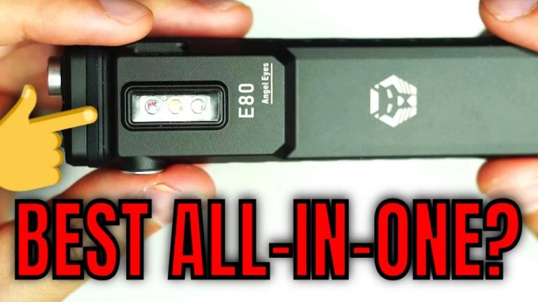 Replace All Your Other EDC Flashlights? RovyVon E80 Review