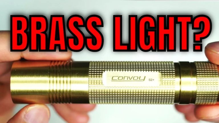 Convoy S2+ Brass: Affordable Elegance That Performs!