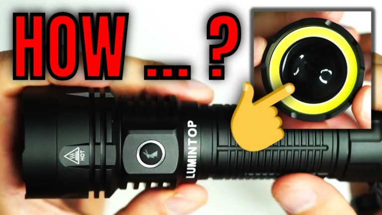 Lumintop W2 Review: Laser-like Spot Beam, Flood & Red Light!