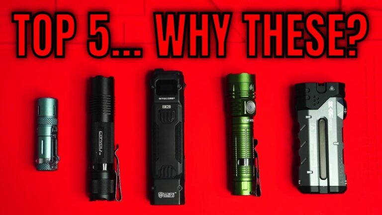 My Top 5 Flashlights 2025 (You’ll Want #1) – What are yours?